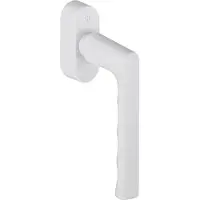 Hoppe Ramenkruk Hamburg 0700/UD9020, aluminium, kleur: verkeerswit (RAL 9016), geschikt voor deuren met een dikte van 32-42 mm, merk: