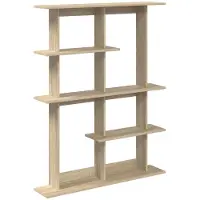 vidaXL Wandplank Sonoma Eiken 102 x 20 x 130 cm Bewerkt hout
