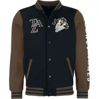Looney Tunes Collegejas - Taz - Devil - S tot 4XL - voor Mannen - meerkleurig - Maat 4XL
