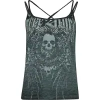 Rock Rebel by EMP - Rock Top - Free Spirit - S tot XXL - voor Vrouwen - turquoise | Maat S