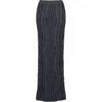 Killstar - Gothic Maxirok - Forest Fable - Thorned Woods Maxi Skirt - XS tot 4XL - voor Vrouwen - zwart - Maat M
