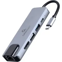 Gembird USB-C multi adapter 5-in-1