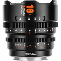 7artisans 16mm T2.1 M43 (Panasonic, Olympus) zwart