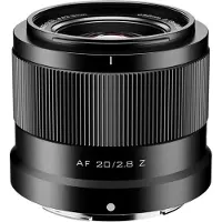 Viltrox 20mm f/2.8 AF STM Nikon Z-mount objectief