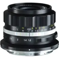 Voigtländer Nokton 23mm f/1.2 D Nikon Z-mount objectief Zwart