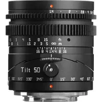 TTArtisan Tilt 50mm F1.4 Fuji X mount Black