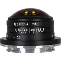 Laowa 4mm f/2.8 Circular Fisheye Sony E objectief