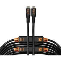 Tether Tools TetherPro Optima 10G USB-C, 31' (9.4m), straight black