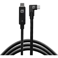 Tether Tools TetherPro Usb C naar Usb C Haaks Zwart