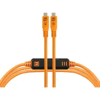 Tether Tools Tetherpro Optima 10g Usb-c 3m Straight To Straight Orange