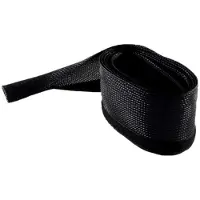 Helos Polyester kabelsleeve | klittenband sluiting | 51 mm | zwart | 2 meter