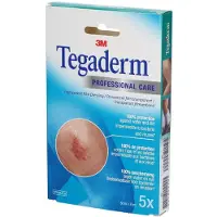 3M Tegaderm Film - Transparant Filmverband 6cmx7cm 4x5 St Pleister