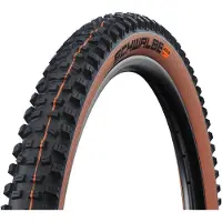Schwalbe Hans Dampf 27.5'' MTB Band Tubeless Ready Opvouwbaar Super Trail Addix Soft Bronze Zijwanden E-Bike E-25