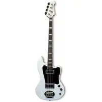 Lakland Skyline Decade White Gloss elektrische basgitaar