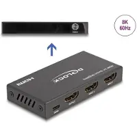 DeLOCK HDMI Switch 2 x HDMI in to 1 x HDMI out 8K 60 Hz