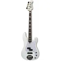 Lakland Skyline 44-64 Custom White Gloss elektrische basgitaar