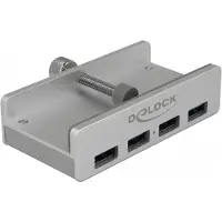 DeLOCK External USB 3.0 4 Port Hub with Locking Screw