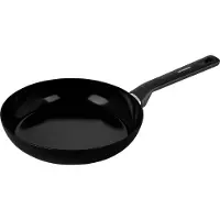 ComBekk Tundra Easy koekenpan Ø 24 cm - PFAS-vrij - Non-stick Keramische antiaanbaklaag - 100% Gerecycled aluminium - Geschikt voor inductie - Vaatwasserbestendig - Zwart
