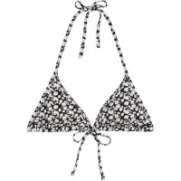 Marc O'Polo Bikinitop 'Millefleur' navy / nachtblauw / wit