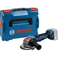 Bosch GWS18V-11PS Haakse Slijpmachine in L-Boxx - 06019N4301