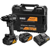 DeWalt X MCLAREN DCD81MP2T-QW 18V XR Accu Schroef-/boormachine Set (2x 5.0Ah Accu + Lader)