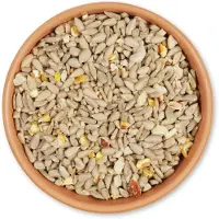 Cj Wildlife Vogelvoer (10kg): Zadenmix Voor Vogels | Hi-Energy Puur | Gehakte zonnebloemkernen, havervlokken en gehakte pinda's voor o.a. mussen & meesjes