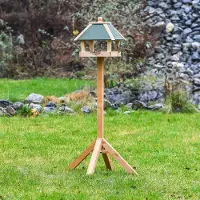 Cj Wildlife Voederhuis op paal Chevy - groen | | Voedersystemen | Partner van Vogelbescherming Nederland
