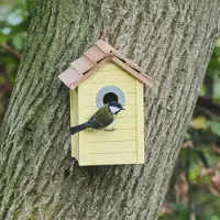 Cj Wildlife Nestkast Beach - licht geel 32 mm | | | | Partner van Vogelbescherming Nederland