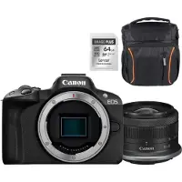 Canon EOS R50 zwart + RF-S 18-45mm IS STM Starter Kit