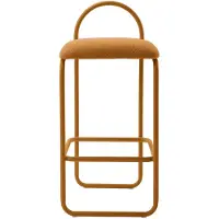 AYTM Angui High Barstoel 82.5 cm | Amber Boucle