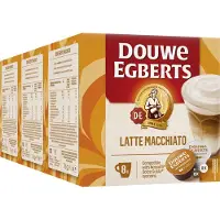 Douwe Egberts Latte Macchiato Dolce Gusto Koffiecups - 3 x 8 + 8 stuks