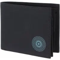 OXMOX Portemonnee 'New Cryptan' blauw / zwart