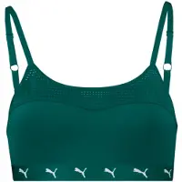 Puma level 2 sportbh donkergroen Dames