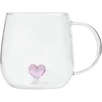 Homla CORAZON glas met handvat, 400 ml