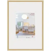 Walther design New Lifestyle - Kunststof lijst - Fotoformaat 20x30 cm - Kunstglas - Goud