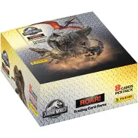 Panini Doos met 18 pakketten - - JURASSIC WORLD 4 TCG - 144 kaarten + limited edition kaart #2
