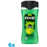 Axe 6x douchegel 250ml Anti Hangover