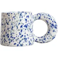 Homla MORNE Spotted Blue mok, 300 ml