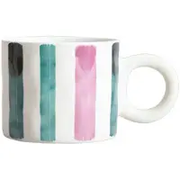 Homla TERNA Coloured Stripes mok, 350 ml