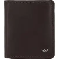 Golden Head Leren portemonnee Polo RFID Protect Kombischeintasche 1119 Dunkelbraun donkerbruin