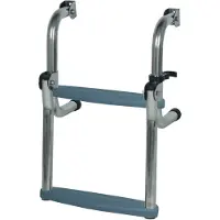 OceanSouth RVS zwemtrap - opklapbaar - korte basis - breedte 300 mm