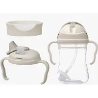 B.Box Peuter 3-in-1 voordelige set I Eén beker, drie deksels om baby's en peuters te helpen bij het drinken. BPA-vrij, vaatwasmachinebestendig | Vanaf 4 maanden | 240 ml/8 oz