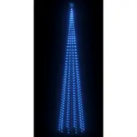vidaXL Kegelkerstboom 752 blauwe LED's 160x500 cm