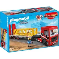 Playmobil Voertuig voor zwaar transport / Tracteur routier avec grande remorque