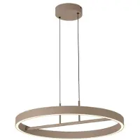 Freelight Livello Hanglamp LED 47Watt Ø60cm - Dimbaar - Crème - Ringlamp - Eettafellamp