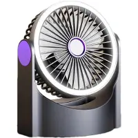 VHV - Nekventilator - nekventilator usb oplaadbaar - USB oplaadbaar, met LED verlichting - voor wandelen, reizen, sport