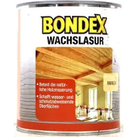 Bondex 352674 Wasglazuur wit 0,25 L voor 3,5 m² - Houtwas benadrukt de natuurlijke houtnerf - water- en vuilafstotende oppervlakken