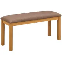 vidaXL Eetbank 95 x 32 x 45 cm Massief Eikenhout Grijs