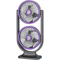 VHV - Bureauventilator - usb bureauventilator - USB oplaadbaar - voor kantoor, slaapkamer, thuiswerken