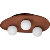 Ledvance 2 X LED Armatuur G9 | Decor Clay Nest Ceiling 3XG9 Brown